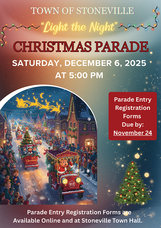 12 6 25 STONEVILLE CHRISTMAS PARADE 12 6 25 STONEVILLE CHRISTMAS PARADE